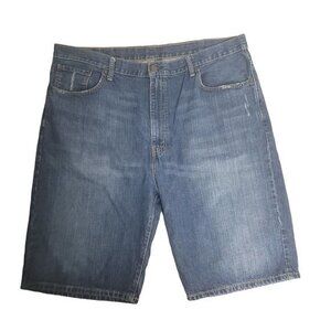 Levi Mens 569 Size 42 Blue‎ Casual Jean Shorts Jorts 100% cotton